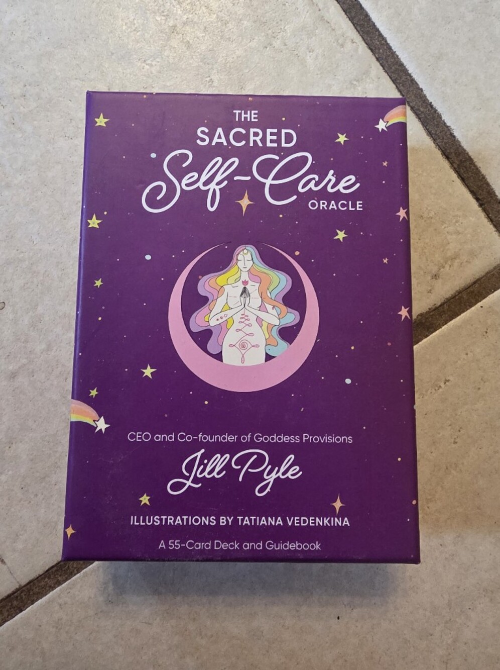 The Sacred Self-Care Oracle: A 55-Card Deck by Jillian Pyle